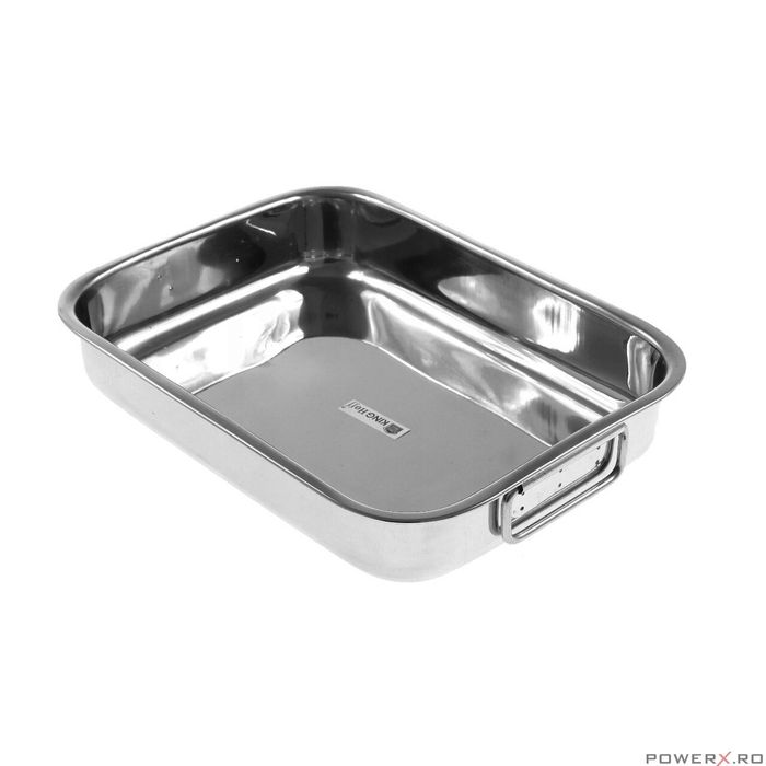Tava din Inox, 30,5 x 23 x 5 cm, KingHoff