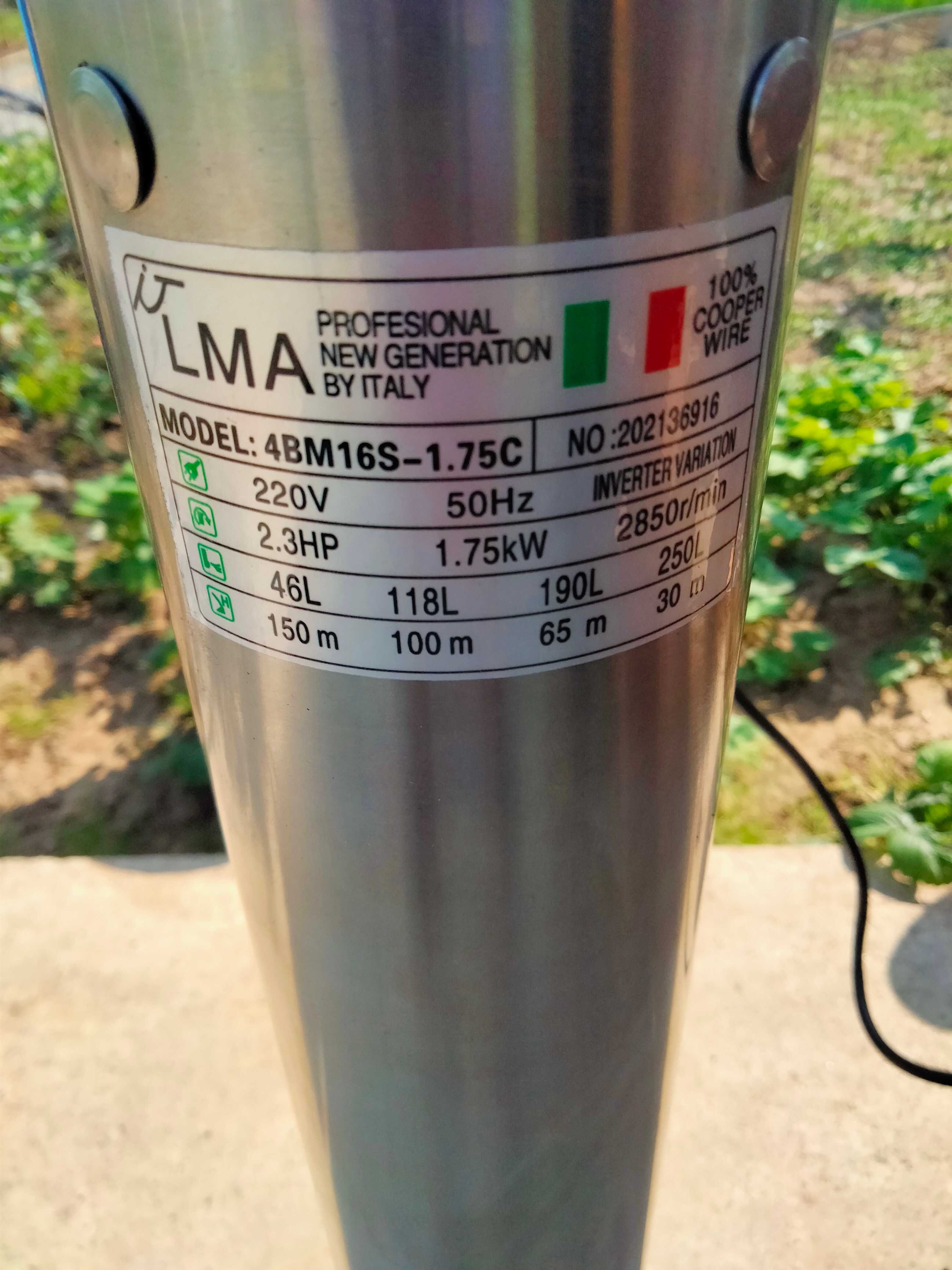 Pompa Lma profesionala originala Italia motor inverter variator