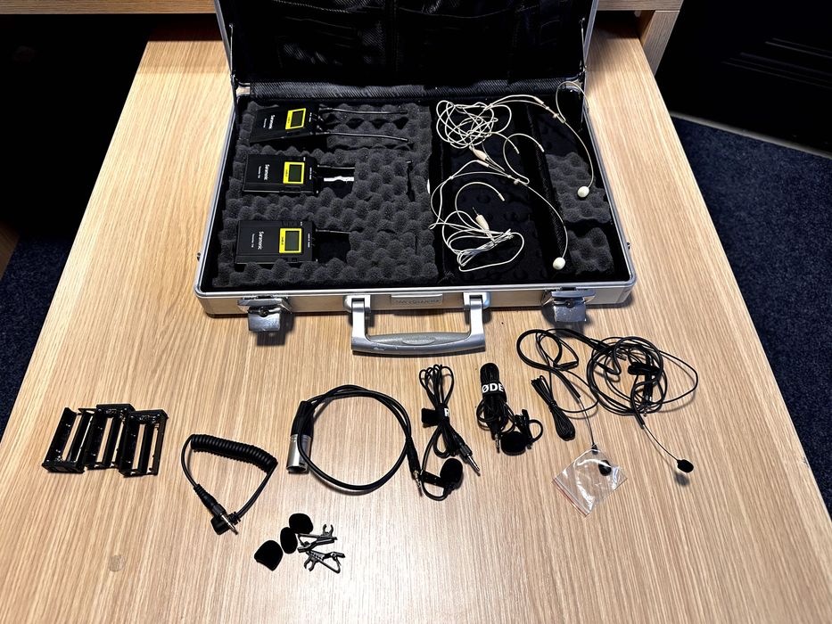 Set lavaliere wireless Saramonic UwMic9 Kit2RX9+2TX9 nu sennheiser
