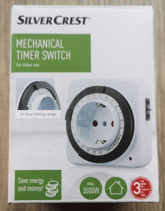 priza cu temporizare mecanica programabila SilverCrest