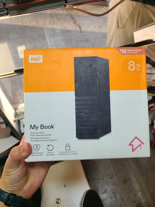 My Book bor bu xolati yangidey 8tb yana 12 bor srochnaga