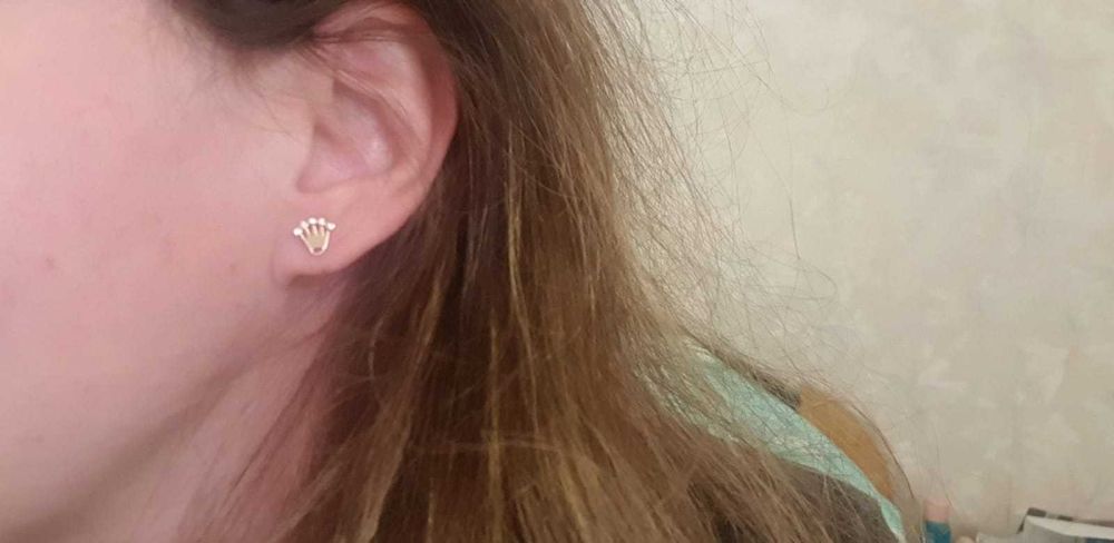 Vand cercei aur 585 14 k pret 500 lei