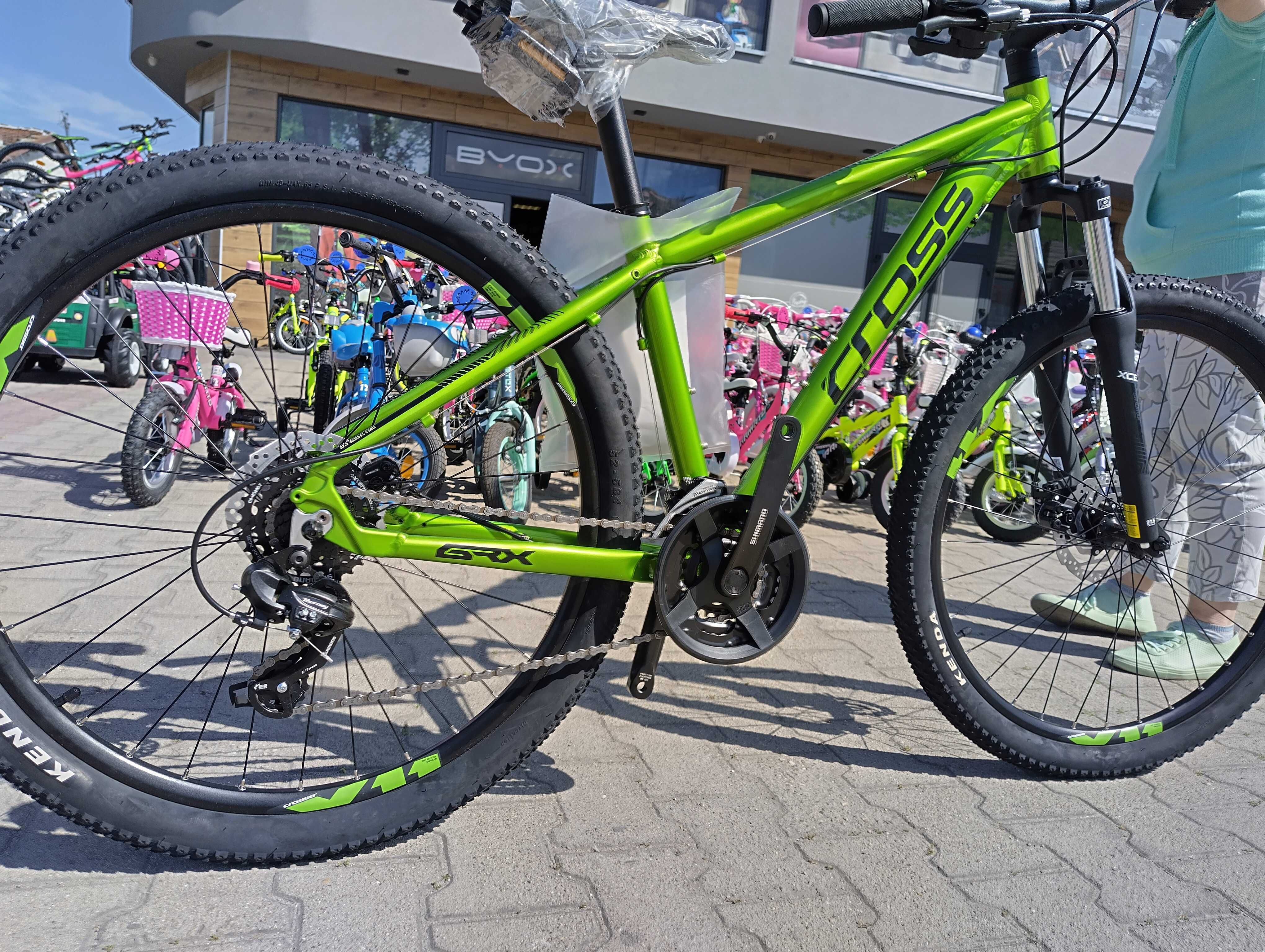 CROSS Велосипед 27.5" GRX 7 MDB 410mm зелен
