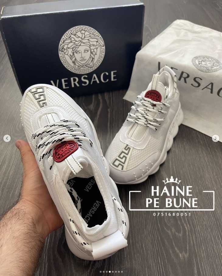 Versace Chain Reaction Alb | Full BOX