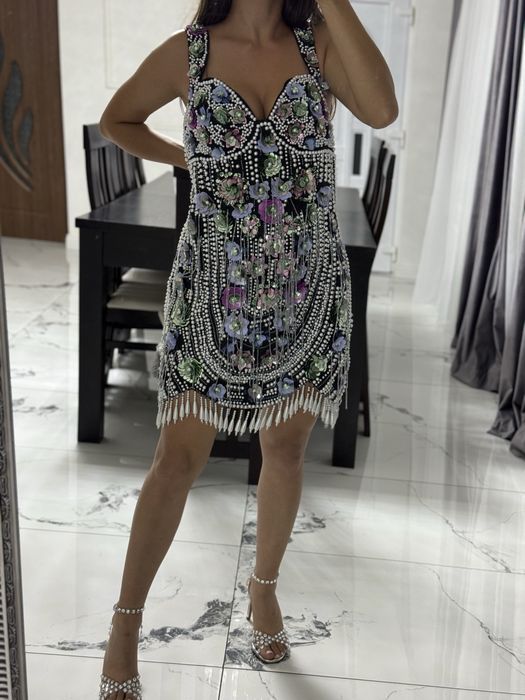 Rochie Asos Luxe bijuterie marimea 46