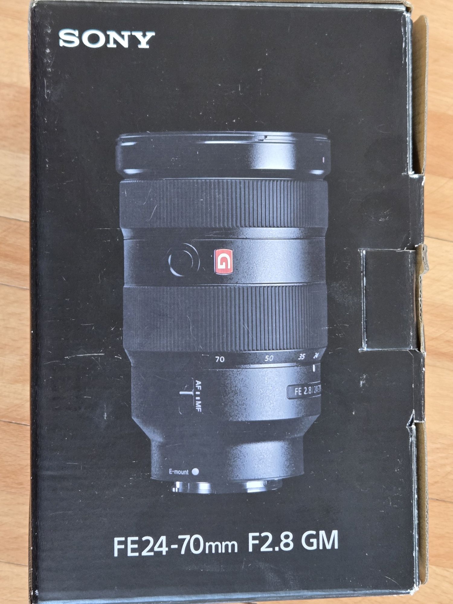 Obiectiv Sony 24-70mm F2.8 G Master Nou