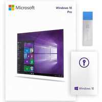 Stick bootabil - Windows 10 Pro + Office 2019 - licenta retail inclusa