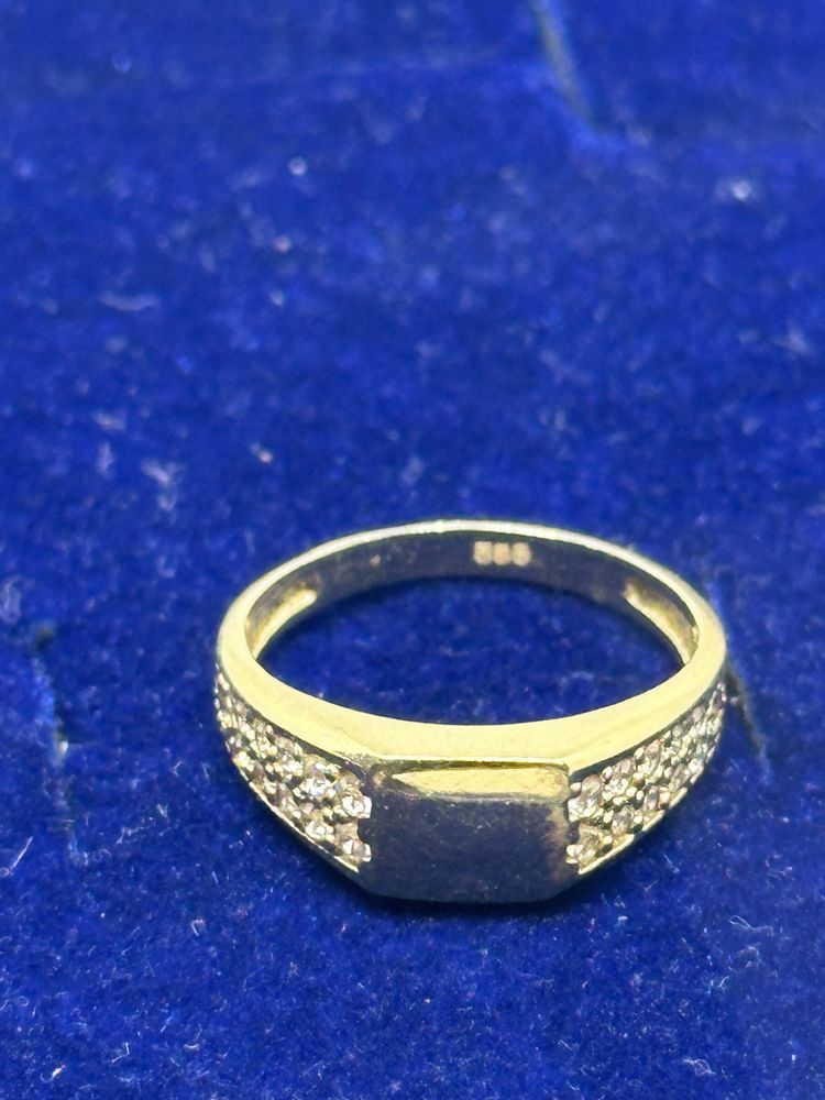 детски златен пръстен 1.48гр 14к 585