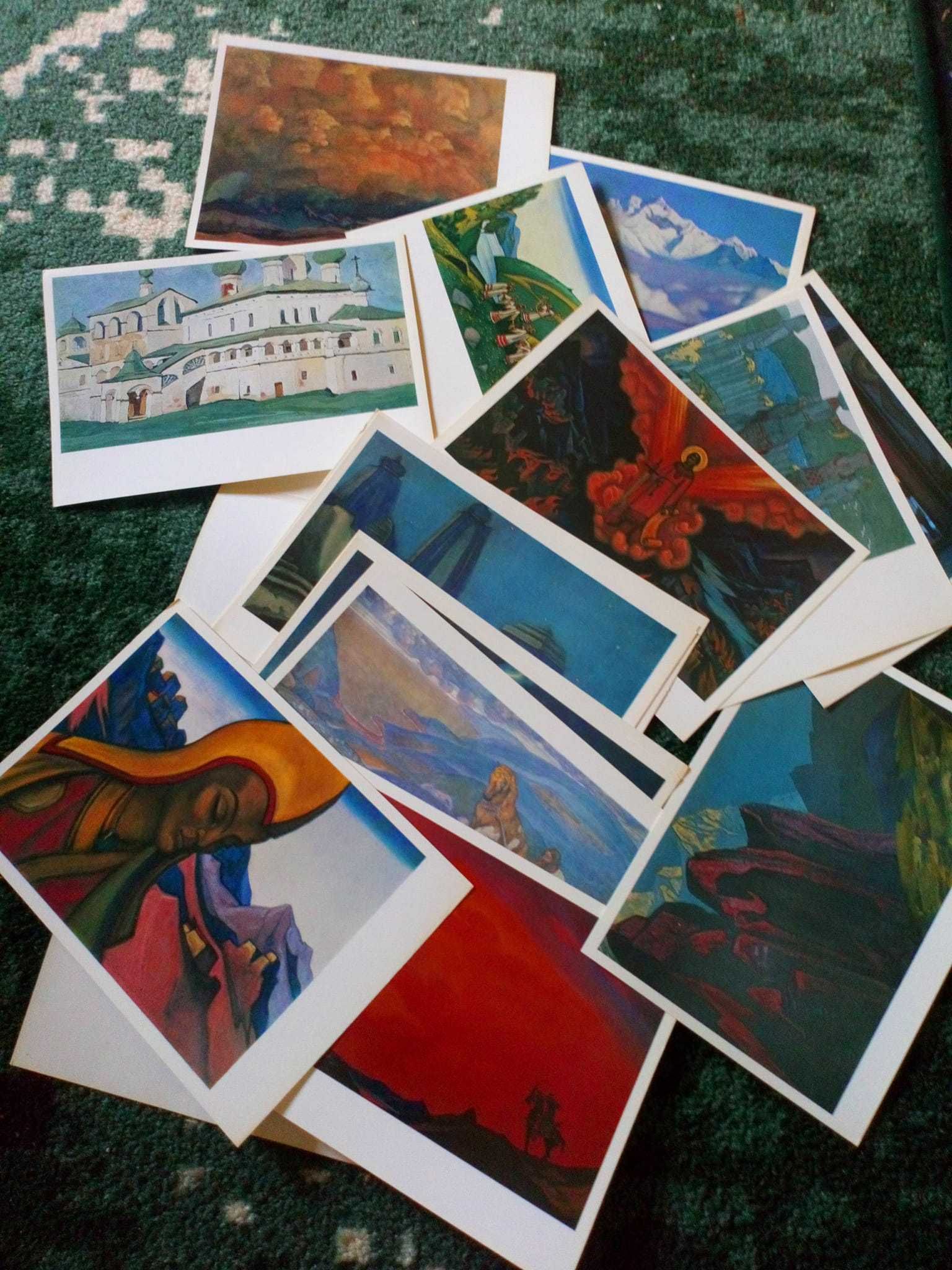 Албуми:Френски картини, Кремъл,,Николай Рьорих,Мане, Италия