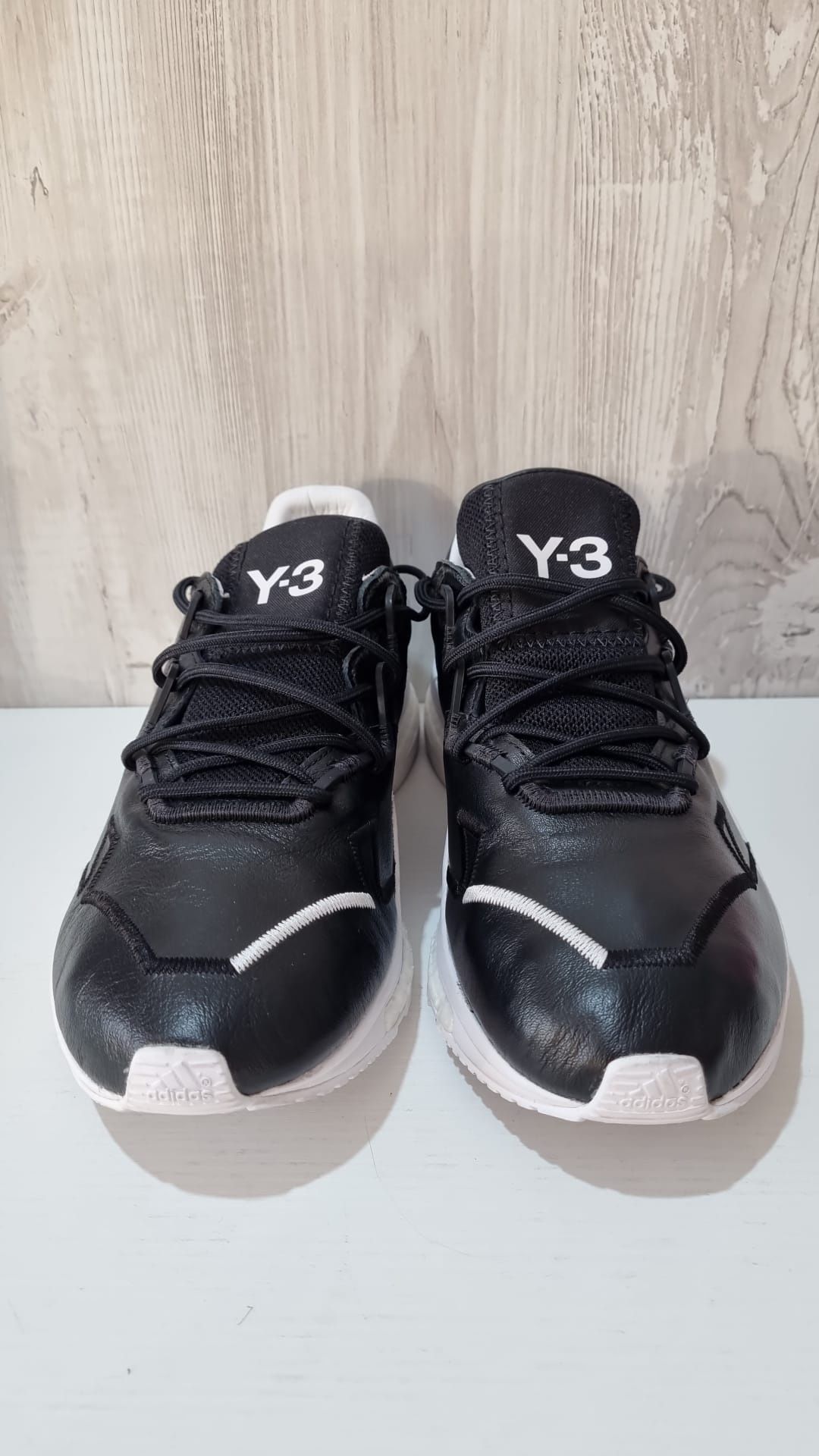 Adidas Y-3 Adizero Runners Leather Black mărime 41 1/3