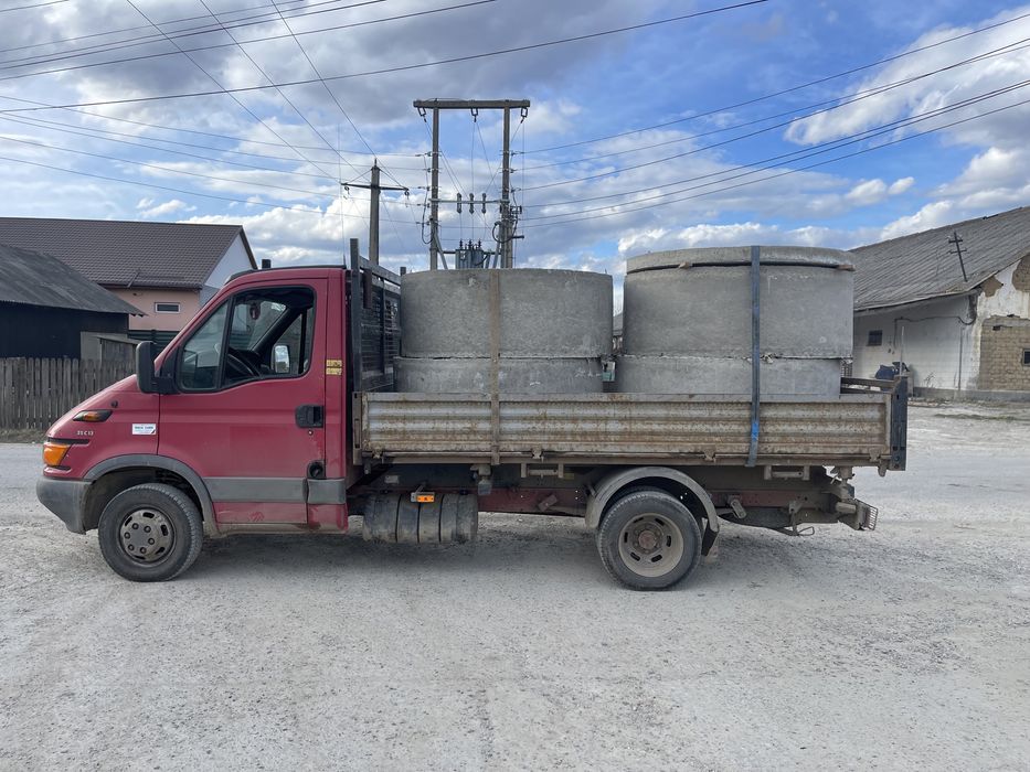 Tuburi fantana fosa capace cu gura de vizitare