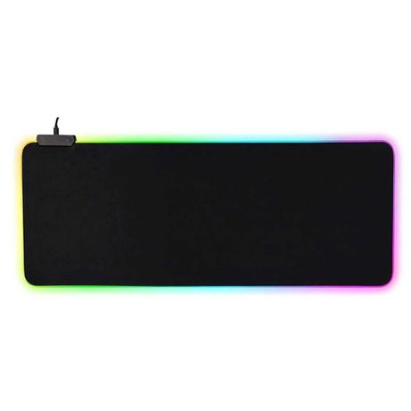 Mouse pad gaming cu iluminare led RGB