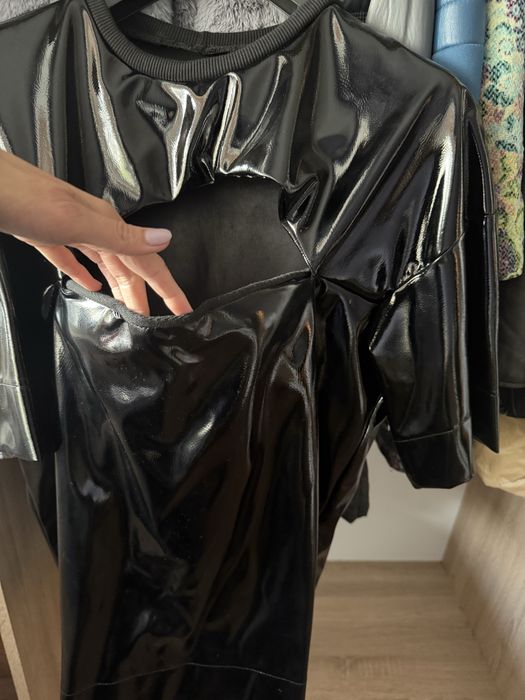 Лачена блуза/рокля Evis Style