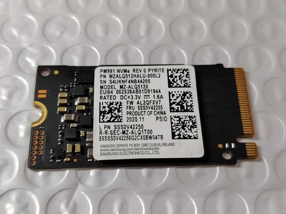 SSD 512GB NVMe M.2 2242, Samsung