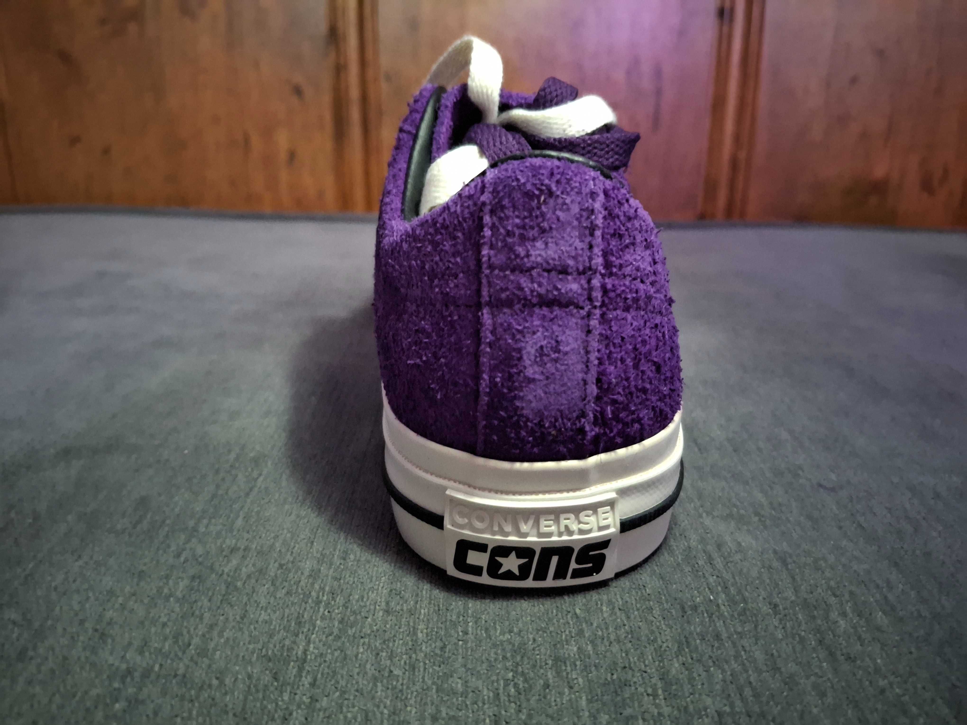 CONVERSE CONS One Star Pro Purple Suede;дамски;37-ми номер;120 лв;нови