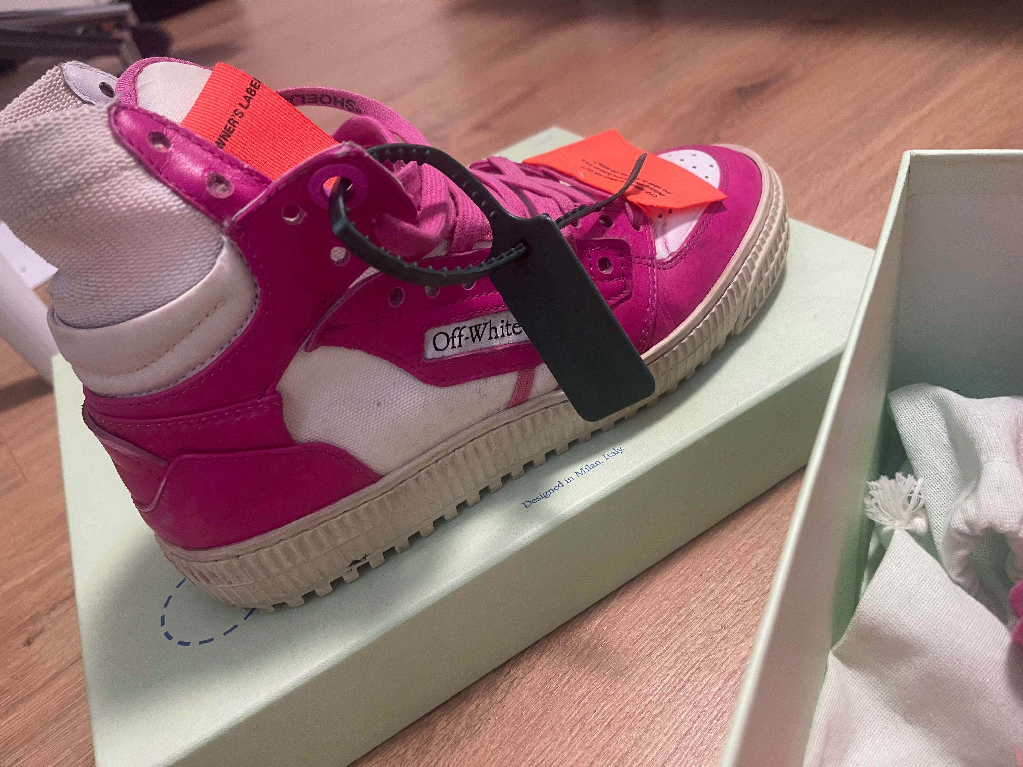 Adidasi OFF White COURT 3.0