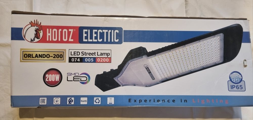 Lampa stradală Horoz 200w 6400k