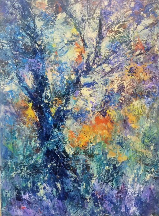 Картина. Маслени бои върху платно.