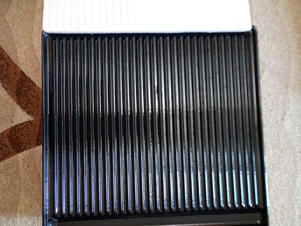 Plita din fonta emailata grill/grătar Plamen 422/402 mm