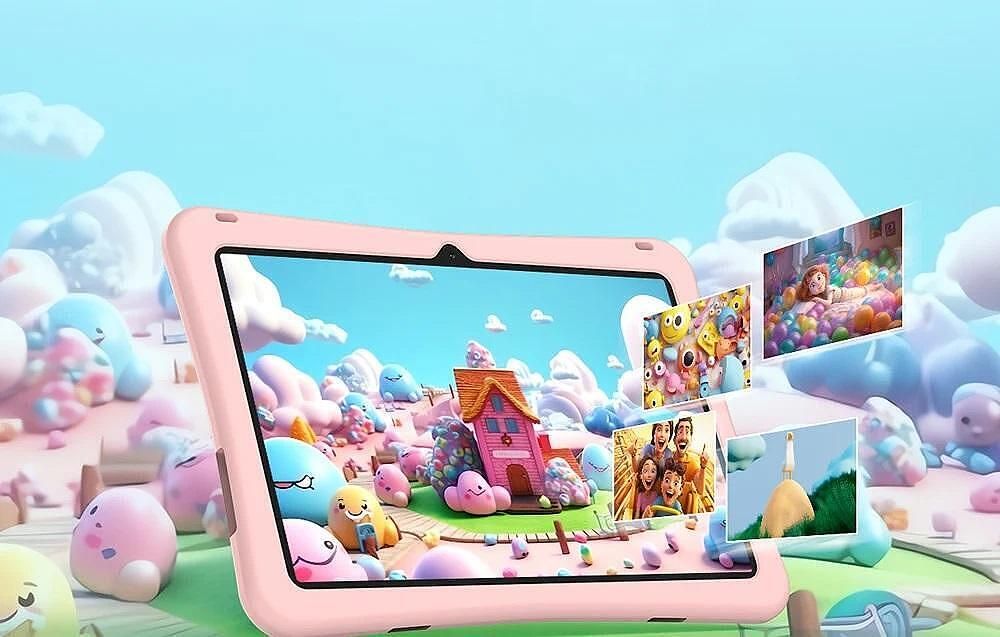 Детски таблет teclast p30t kids tablet 10.1" 4/64 gb wifi - розов