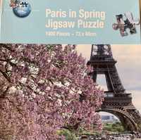 Пъзел 1000 части Париж през пролетта