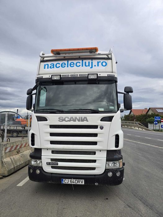 ansamblu cap tractor scania și  trailer