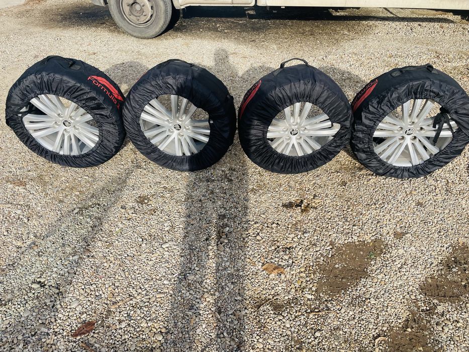 Jante aliaj skoda superb 19' cauciucuri Michelin 225 45 R19