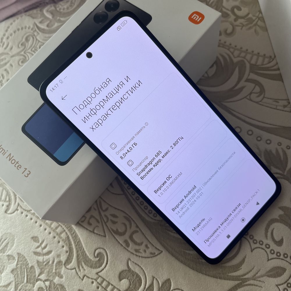 Xiaomi Redmi Note 13 8/256 Новый почти