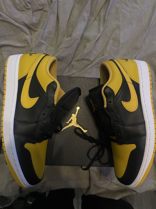 Nike Air Jordan 1 Low Black/Yellow
