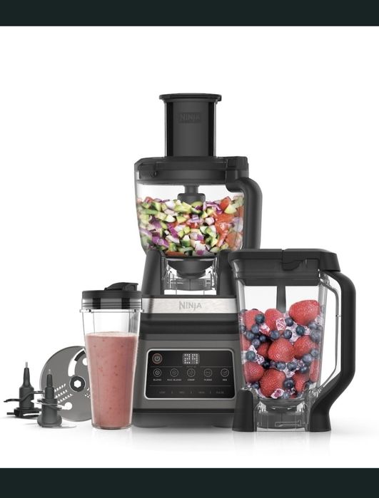 Кухненски робот Ninja BN800EU, 1200W, 2,1Л, 3в1, Auto-iQ, 3 скорости
