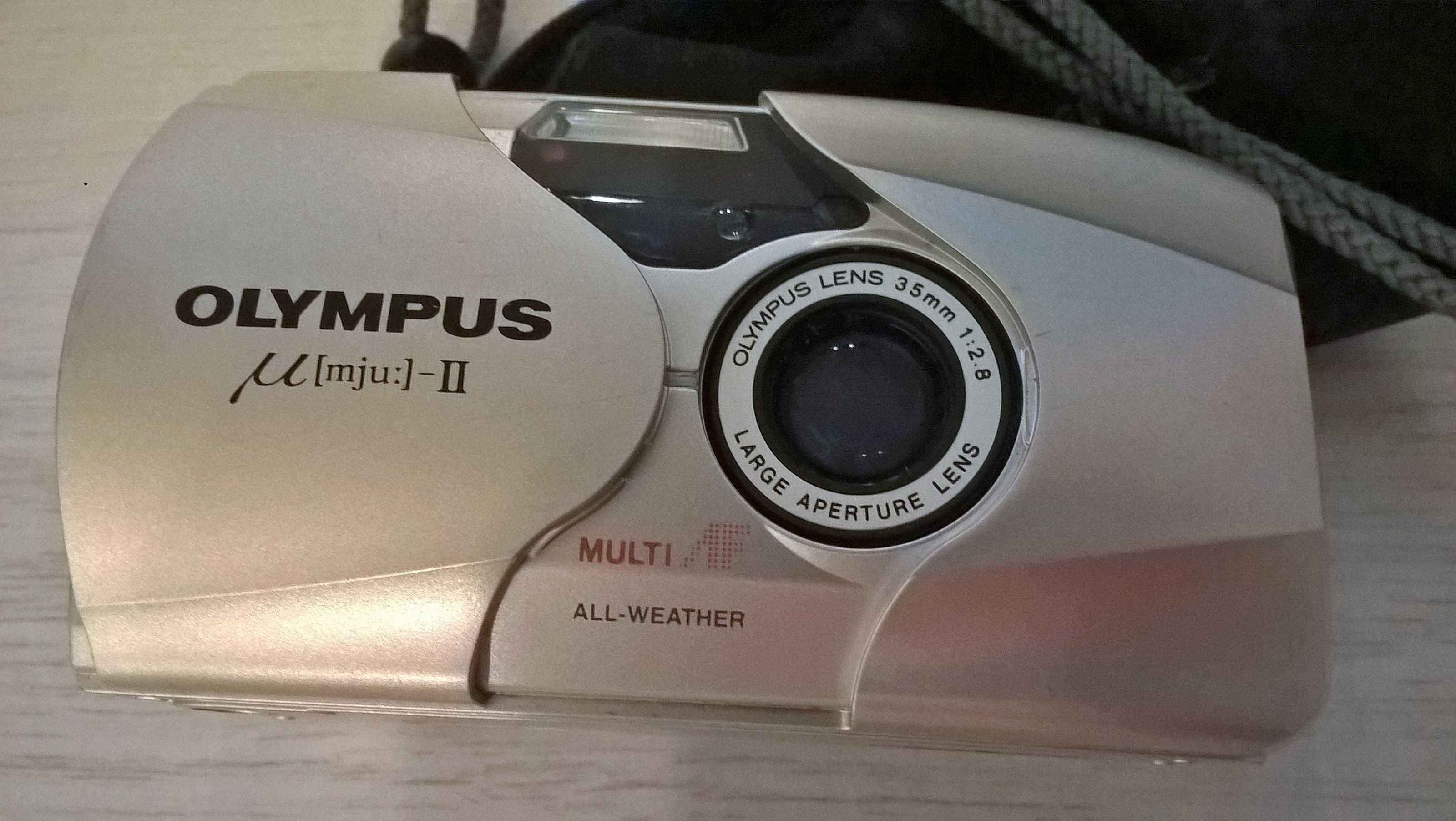 Olympus Mju 2 II aparat foto film 35mm de colectie