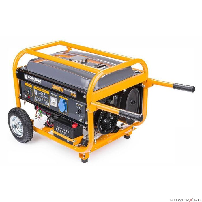 Generator curent electric 3000 W, 3 KW, 220 V, Pornire la Cheie,