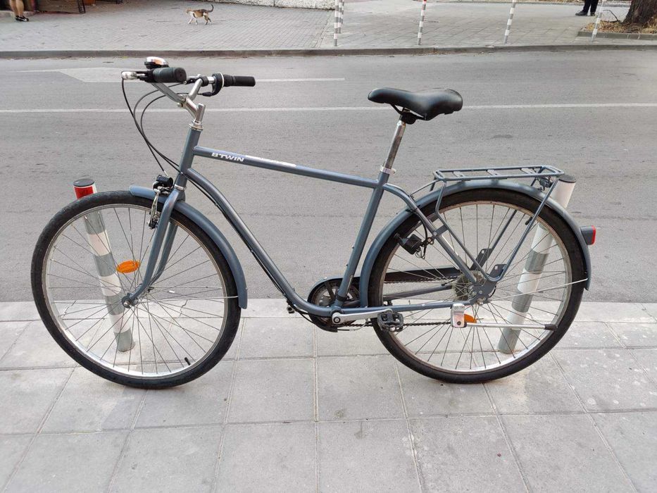 Градски велосипед Btwin elops 120, с висока рамка