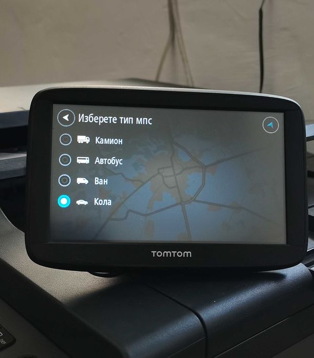 5.2 инча навигация Tom Tom Truck 52 за камион с карти 2025 г.