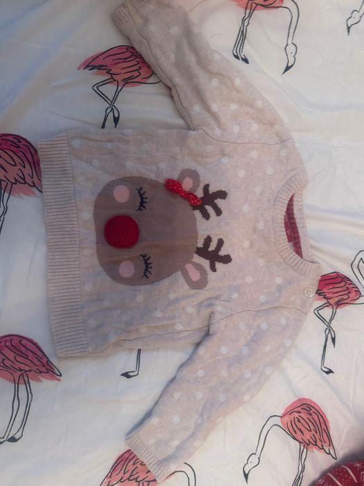 Коледни дрешки 6-9мес