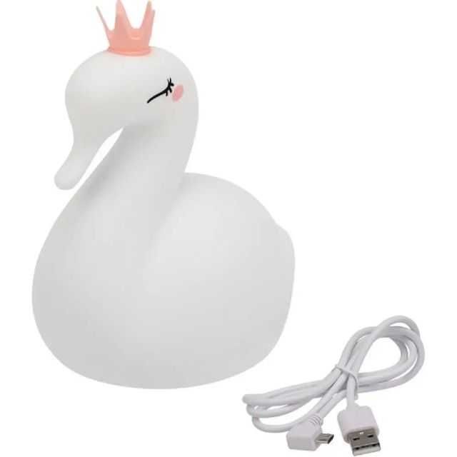 Lampa Veghe pt copii Portabila Lebada , Reglare Touch a