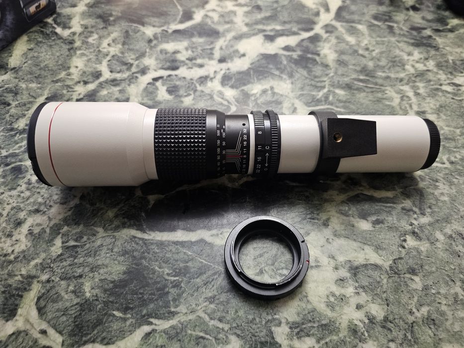 Tele obiectiv 500 mm f80 multi coated