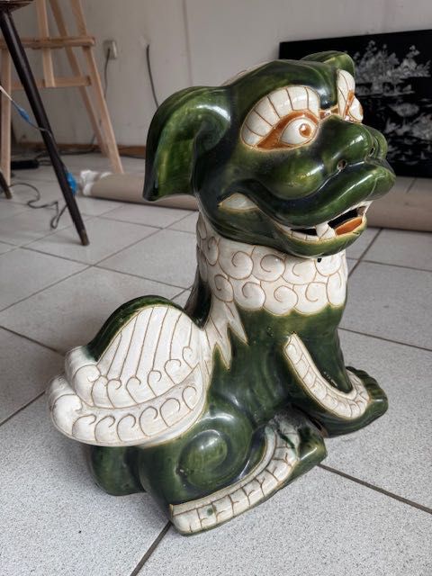 Керамичен китайски лъв