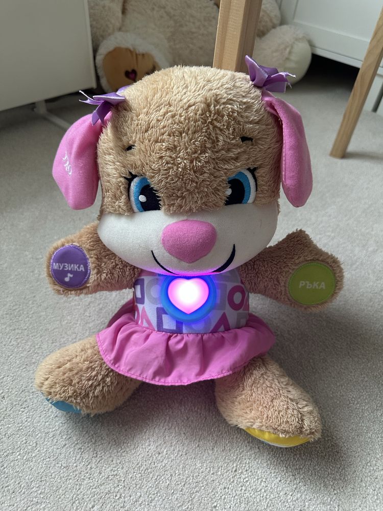 Образователна играчка Fisher Price - Кученце, момиченце