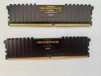 Vând RAM Corsair 16GB DDR4 2666MHz CL16 (2×8GB) – Dual Channel
