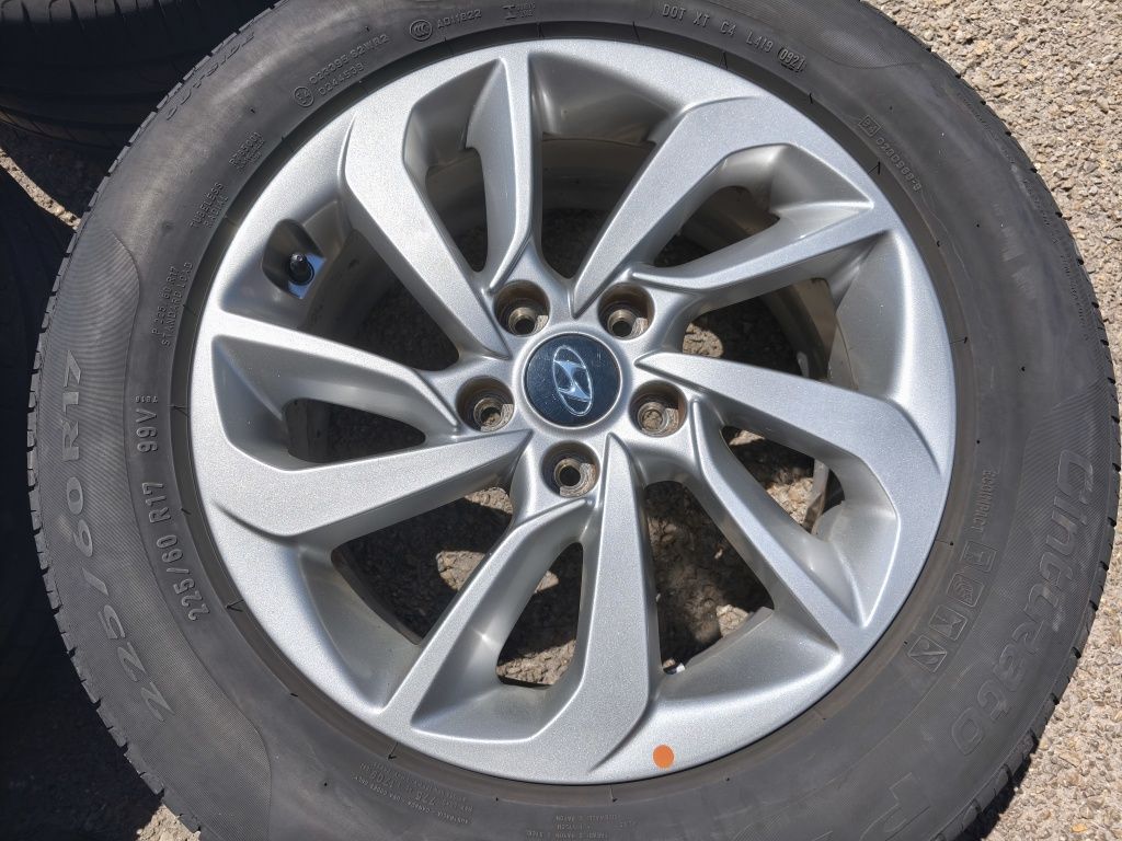 17" оригинални алуминиеви джанти за Hyundai Tucson/Kia.