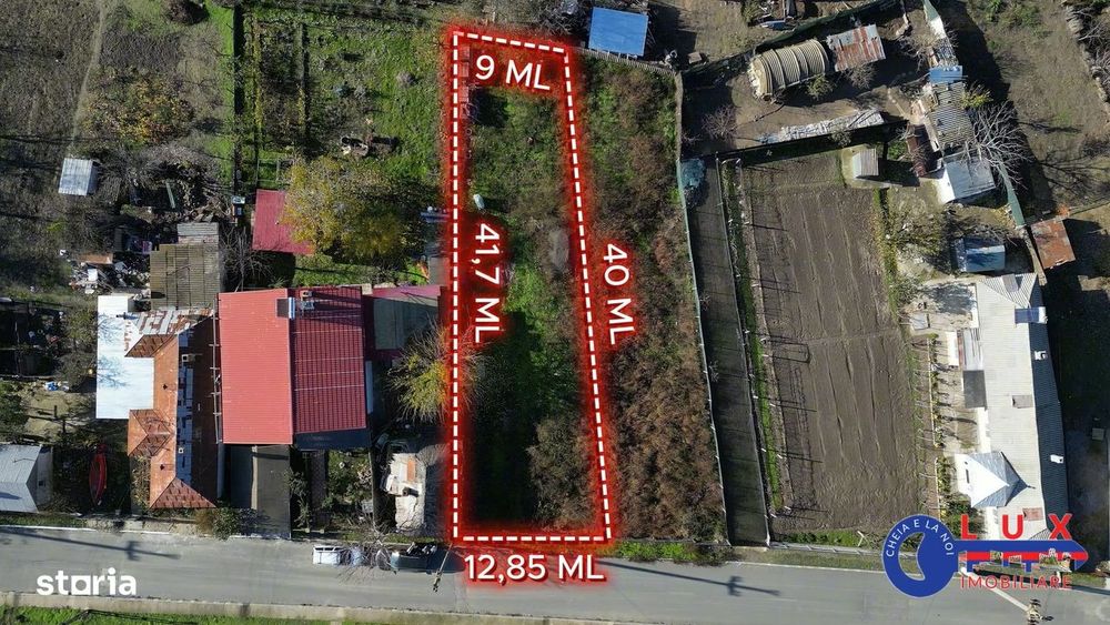 ID 7890 EXCLUSIVITATE-Teren de vânzare în Nufăru–la doar 13 km
