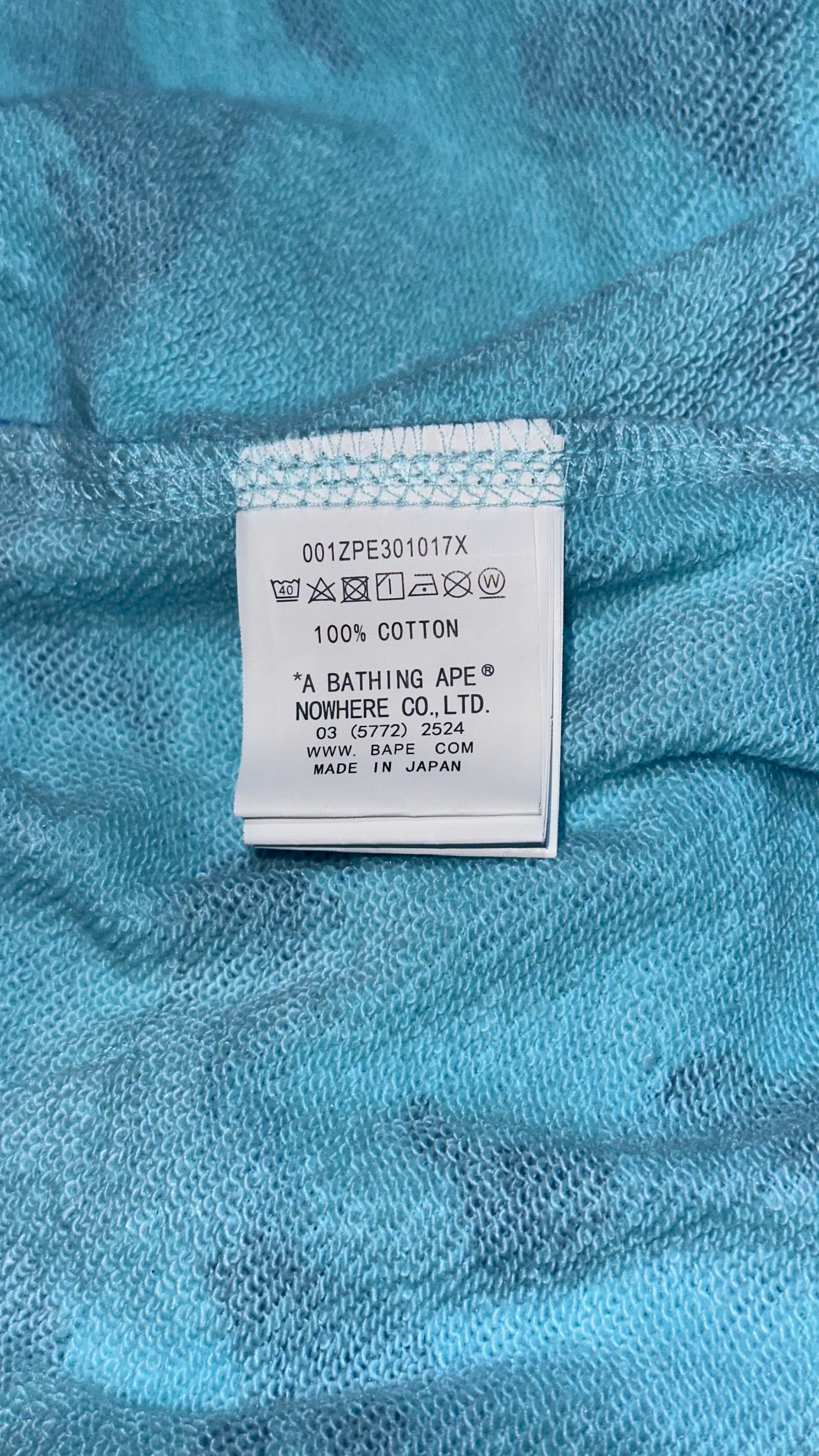 Зипка Bape blue 46р