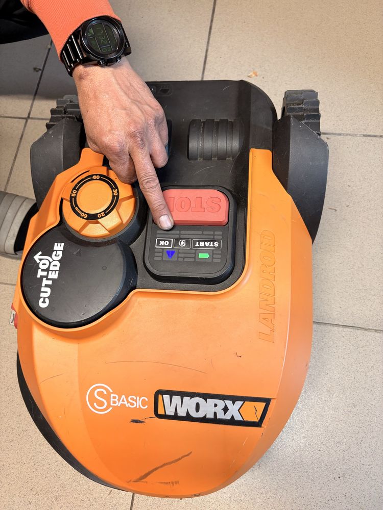 robotel de tuns gazonul sbasic worx de piese