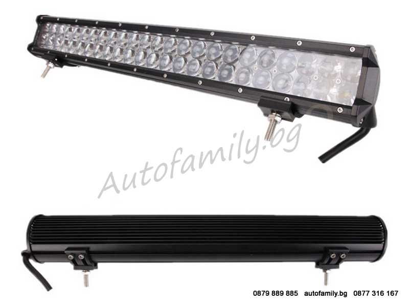 Прави OFFROAD 4D LED BAR-ове (51см/71см/91см/112см) 126W-288W Лупи