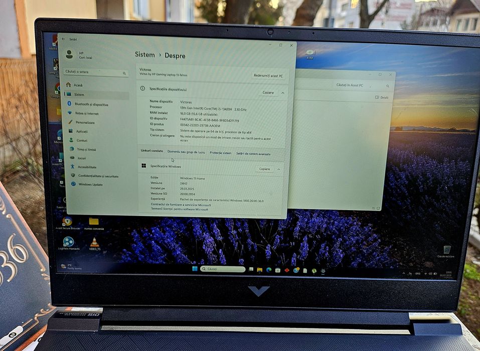 Laptop Gamming : Hp Victus i5 gen 13