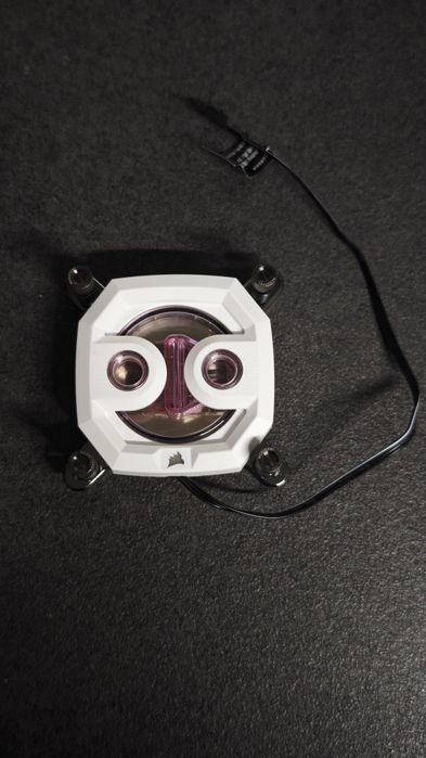 Water block (waterblock) Corsair RGB white pentru Intel 1200