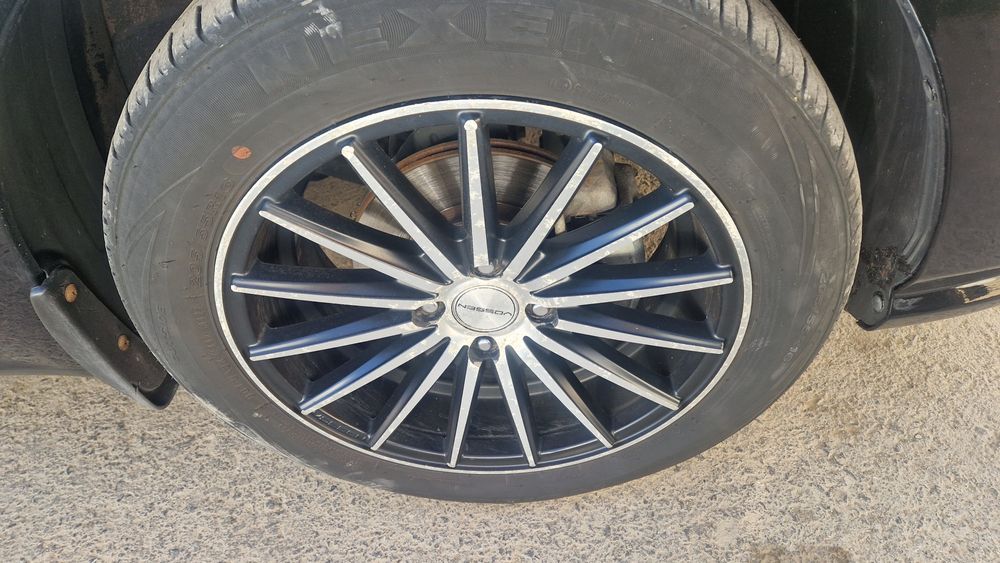 Титановые диски на R16 Vossen