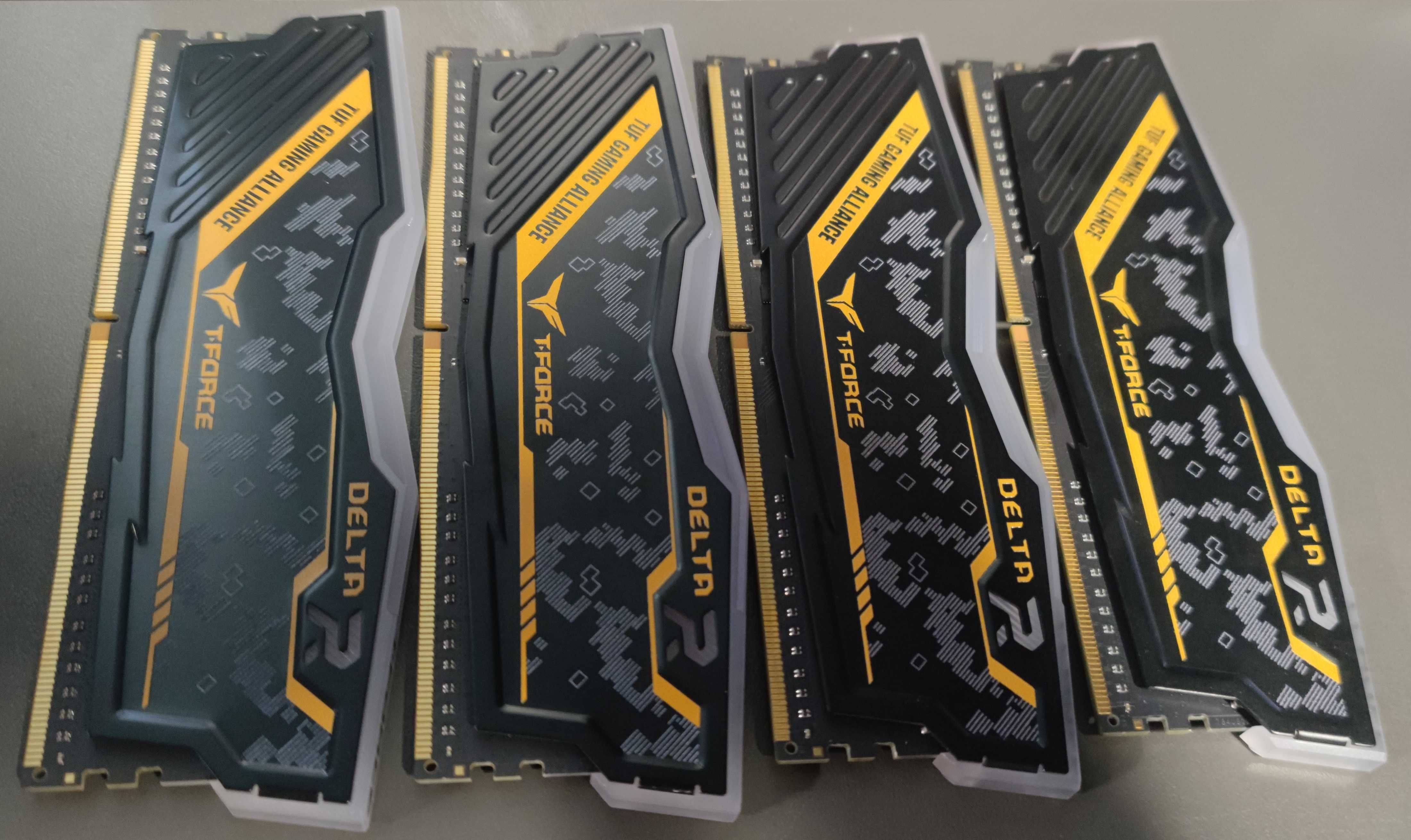 RAM Памет Team Group Delta RGB TUF DDR4 - 16GB (2x8GB) 3200MHz