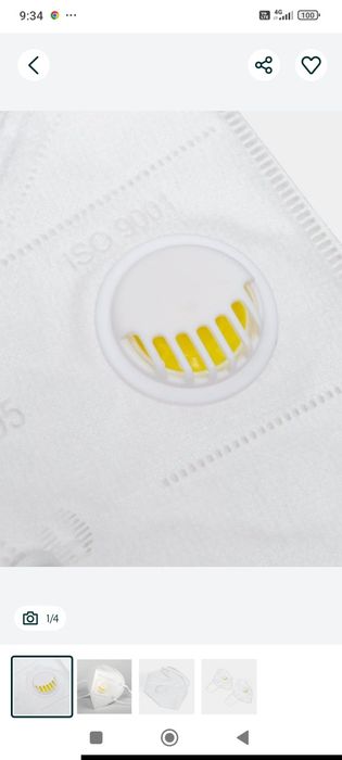 Маски с Респиратор KN95 с клапаном